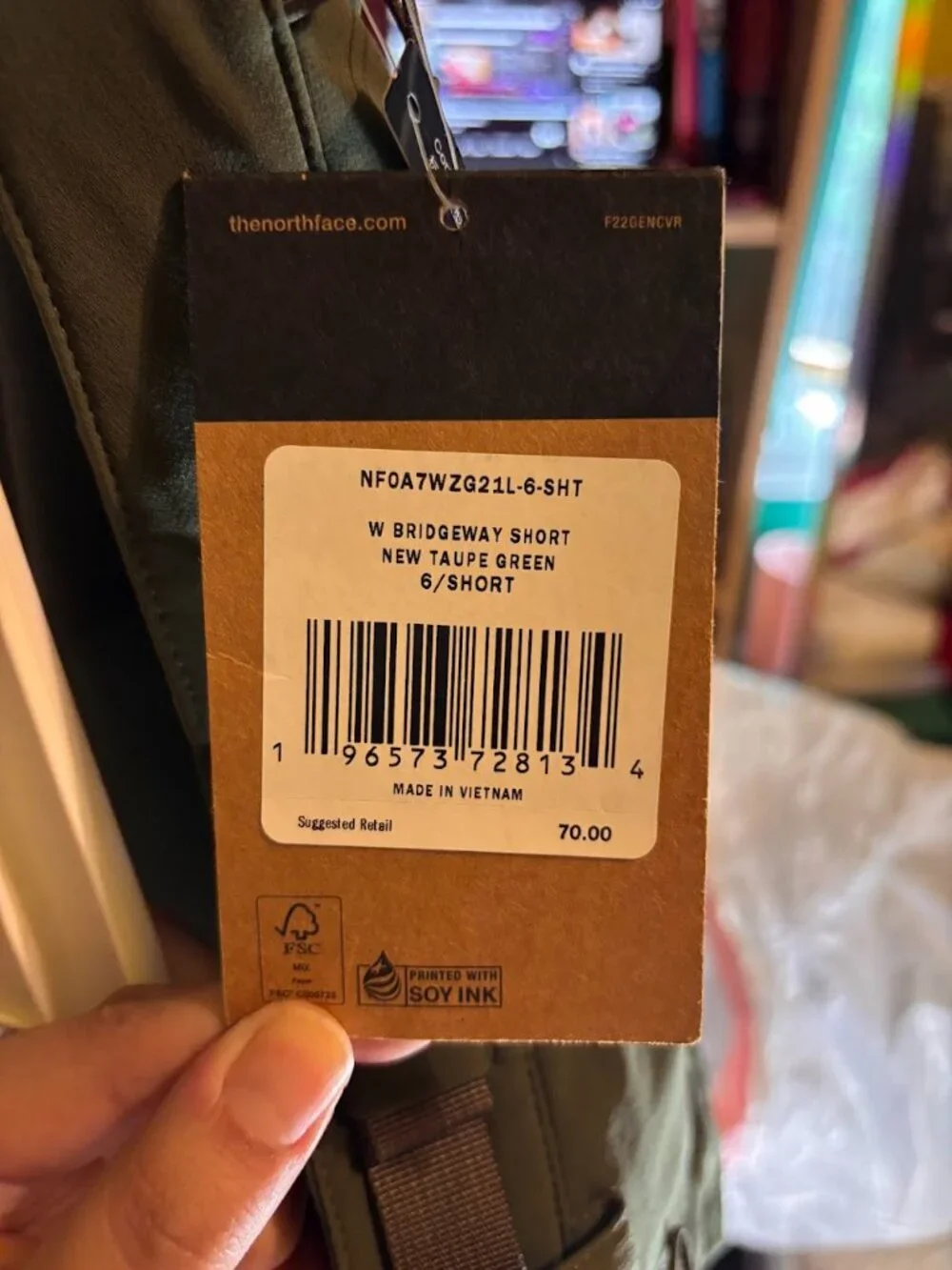 The North Face brand new